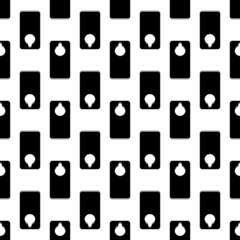 Clean door tag pattern seamless background texture repeat wallpaper geometric vector