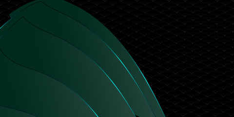 Black and green background