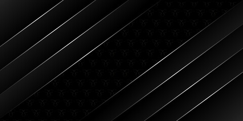 Luxury black and silver background
