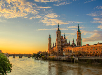 Fototapeta premium view of the cathedral of saint