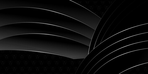 Luxury black and silver background