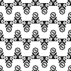 Money percent flower pattern seamless background texture repeat wallpaper geometric vector