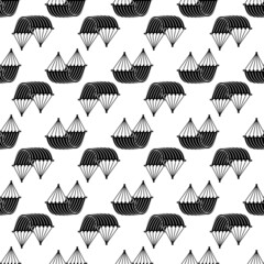 Beach hammock pattern seamless background texture repeat wallpaper geometric vector