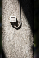 Electrical power switch water and dust proof