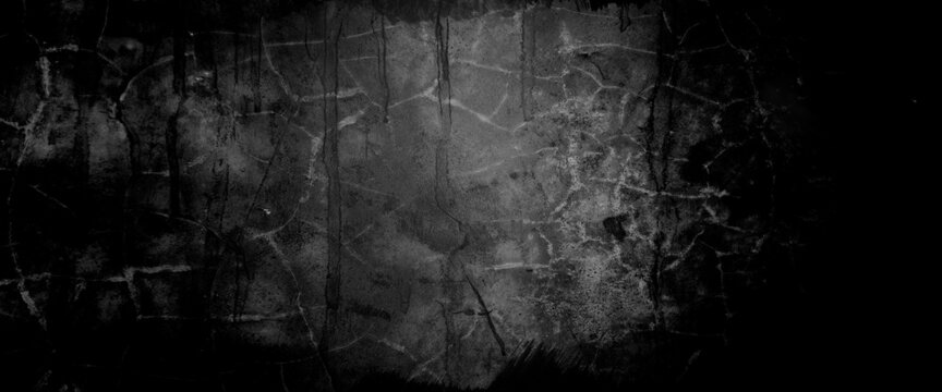 Scary wall background, Horror concrete cement texture for background © Ronny sefria