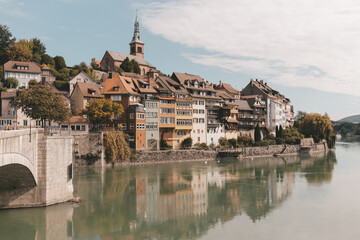 Laufenburg (Baden) von der Schweizer Seite aus