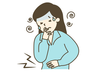 食欲低下・吐き気・嘔吐・腹痛・腹部膨張感_自律神経の乱れで起こる症状