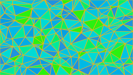 Hintergrund abstrakt 8K Polygon Pastell blau grün hellblau dunkelblau Vorlage