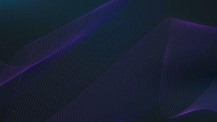 Abstract violet and blue stripe waves pattern background. Vector illustration. Futuristic technology digital hi-tech concept. Vector illustration
