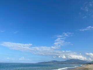 Küste, Italien, Meer, Sand, Strand