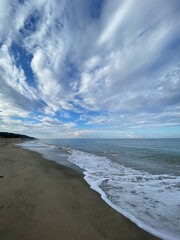 Küste, Italien, Meer, Sand, Strand