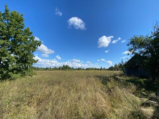 Obraz premium Felder, Himme, Natur