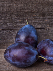 background of beautiful home plums