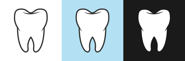 Zahn Vektor Illustration