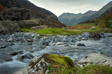 mountain in the autumn