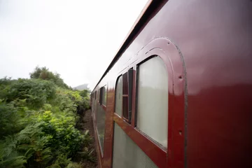 Papier Peint photo Viaduc de Glenfinnan Jacobean Express Jacobite Steam train