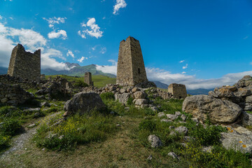 Ancient Tsimiti Tower Complex of North Ossetia, Russia