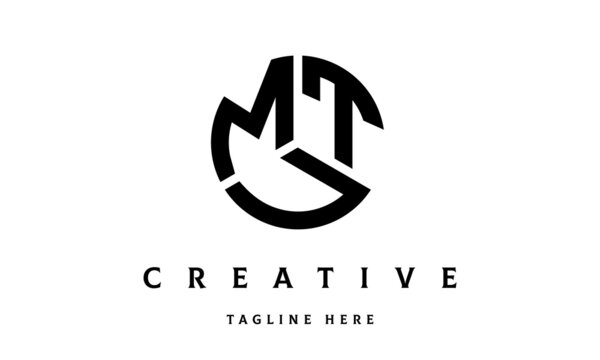 MTU creative circle three letter logo
