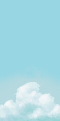 Blue Sky Illustration