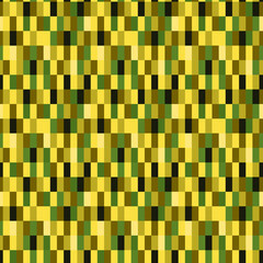 Seamless background protective colors in a rectangular military uniform