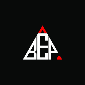 BEP letter logo creative design. BEP unique design
