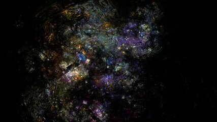 抽象的な宇宙のような背景