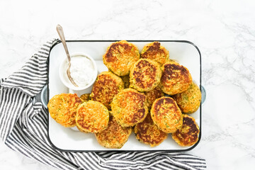 Zucchini cakes