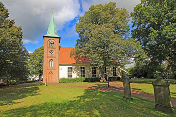 Rhade: St. Gallus-Kirche (1768/1817, Niedersachsen)