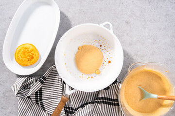 Pumpkin pancakes