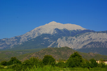 Fototapeta premium landscape in the mountains