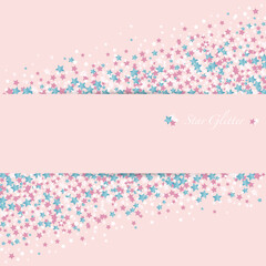 星型のラメ背景