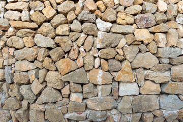 background of stone wall