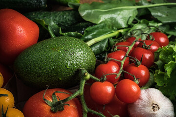 Still life of vegetables. Healthy food. Vegetarianism. Autumn harvest.