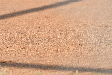 Dirt on a Softball Field