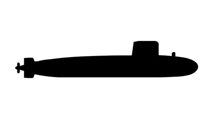 Fototapeta premium Sous marin nucléaire, icône