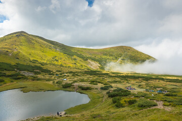 Mountain lake Nesamovyte, Montenegrin ridge - 457885167