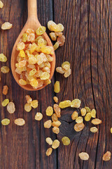 Obraz na płótnie Canvas Golden seedless raisins