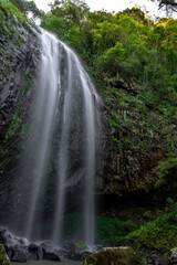 waterfall in the jungle