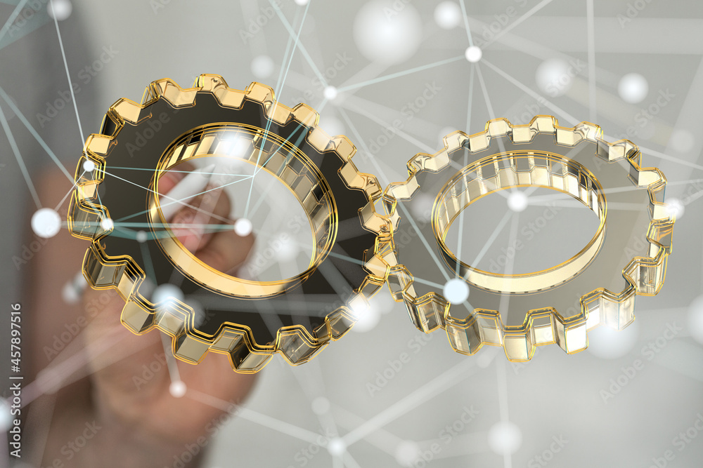 Poster Engineering And Design Image gears