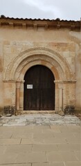 entrance to the church