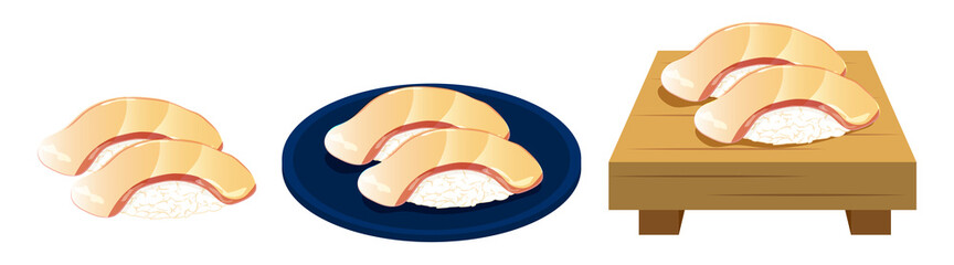 ぶりの握り寿司