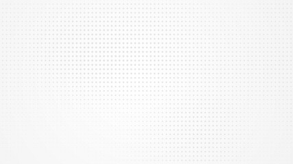 Dot white gray pattern gradient light texture background. Abstract  technology big data digital background. 3d rendering.