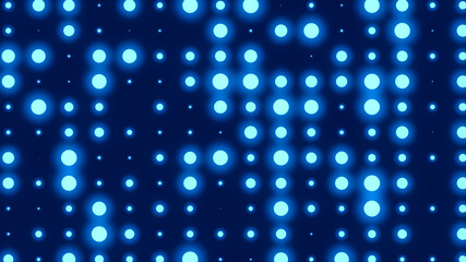 Abstract dot white blue pattern gradient texture technology background.