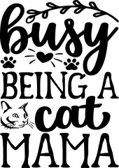 Cat SVG design Cut Files for Cutting Machines like Cricut 