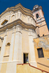 The beautiful church of Diano Castello
