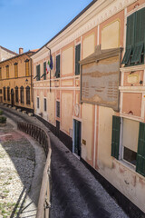 The historic town hall of Diano Castello