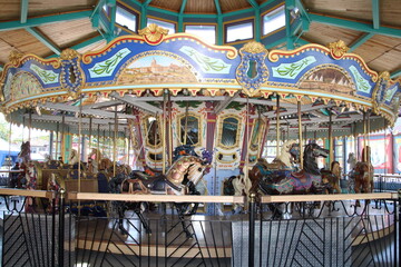 Old Carousel, Fort Edmonton Park, Edmonton, Alberta