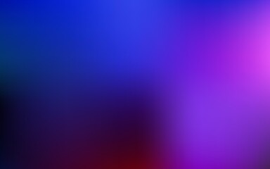 Dark pink, blue vector abstract blur template.