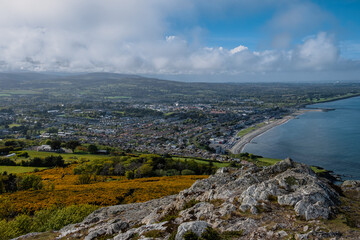 Bray aerial view from Bray Head