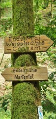 alter Wegweiser 